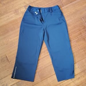 Navy Blue Capris